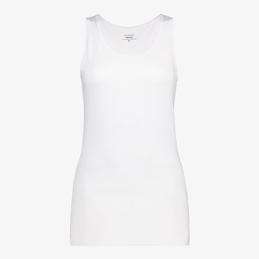 Dames basic singlet wit