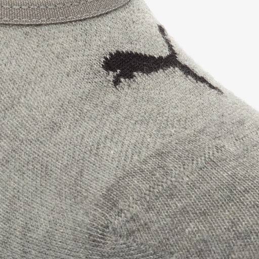 3 paar footies grijs