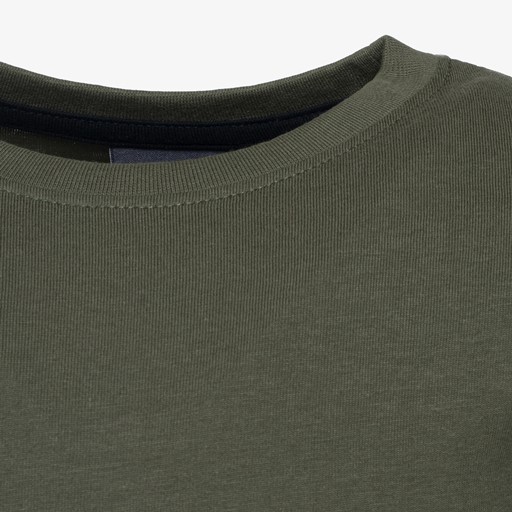 Jongens basic T-shirt groen