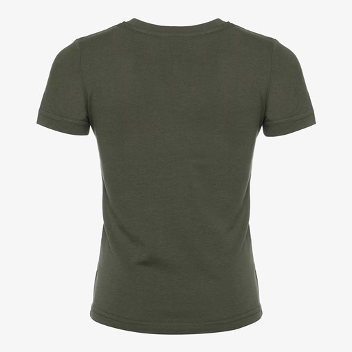 Jongens basic T-shirt groen