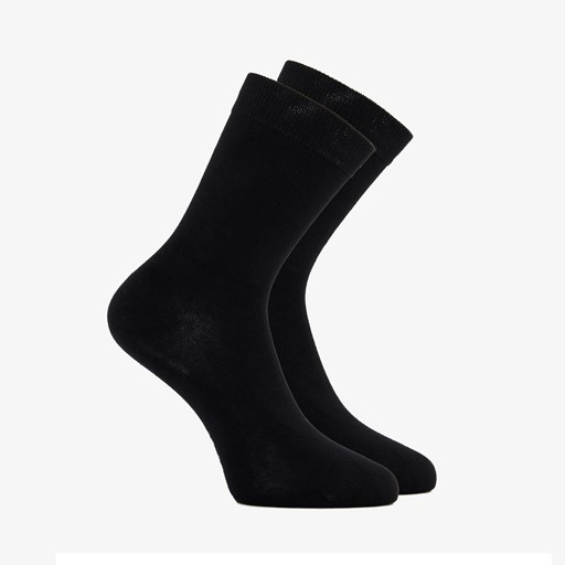 2 paar bamboe sokken zwart