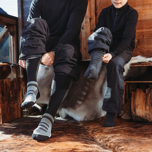 2 paar skisokken