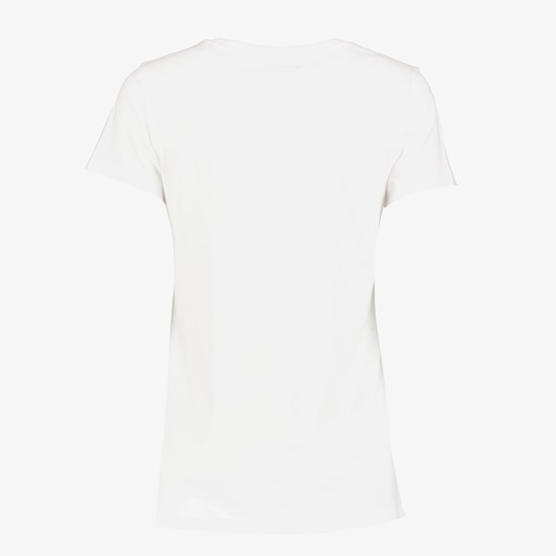 Dames T-shirt met tekstopdruk wit