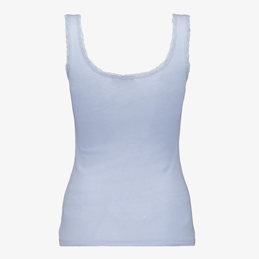 Dames singlet lichtblauw