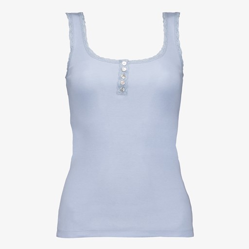 Dames singlet lichtblauw