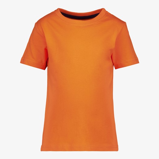 Basic jongens T-shirt oranje