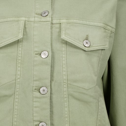 Dames spijkerjas groen