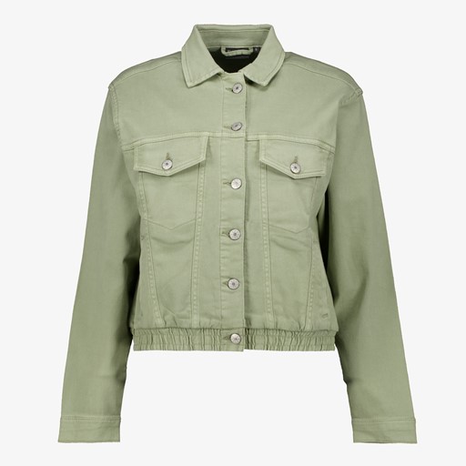 Dames spijkerjas groen