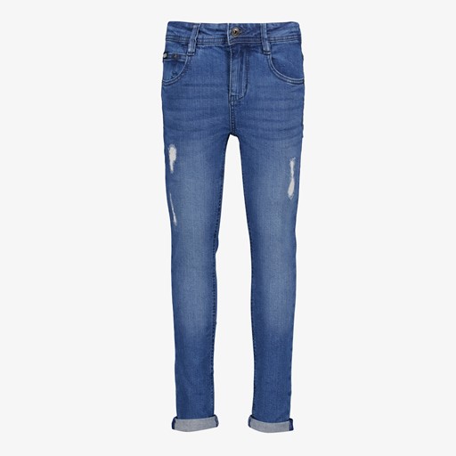 Jongens jeans met slijtageplekken