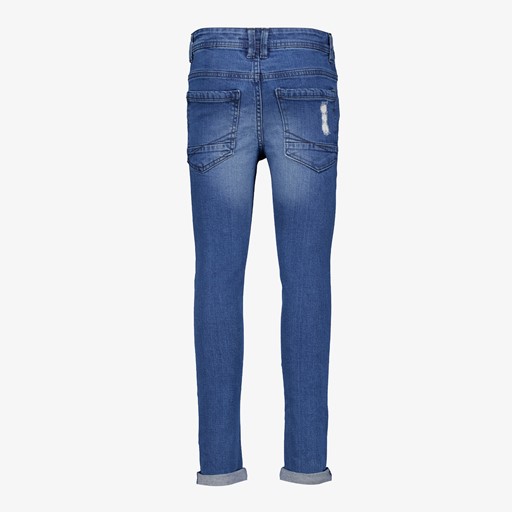Jongens jeans met slijtageplekken