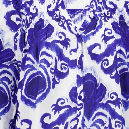 Dames blouse met driekwart mouwen