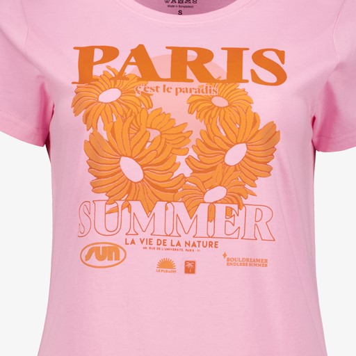 Dames T-shirt roze