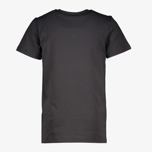 Jongens T-shirt zwart met skater