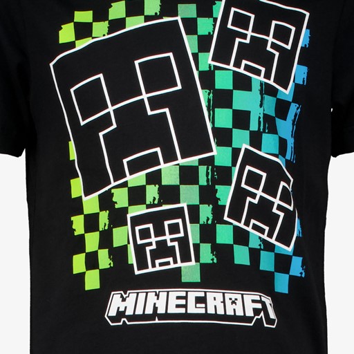 Jongens T-shirt met Minecraft opdruk