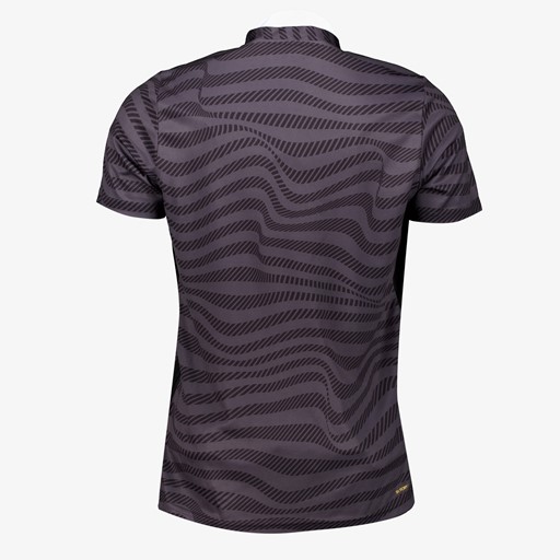 Dry voetbal heren T-shirt zwart met print