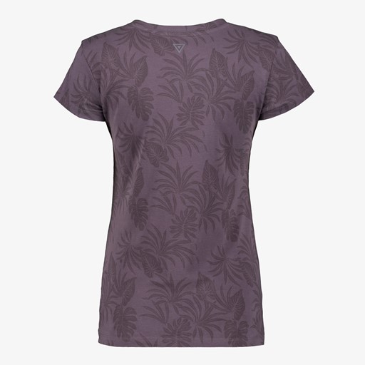 Dames sport T-shirt grijs met print