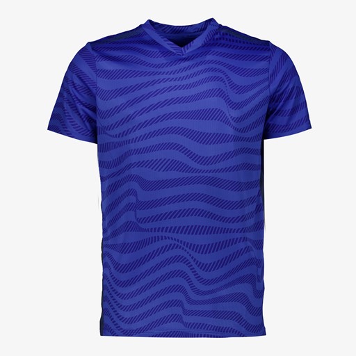 Dry heren voetbal T-shirt blauw