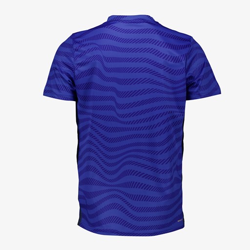 Dry heren voetbal T-shirt blauw