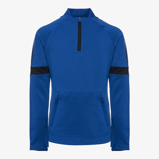 Kinder voetbal pully blauw