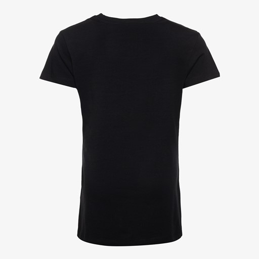 Meisjes basic T-shirt zwart