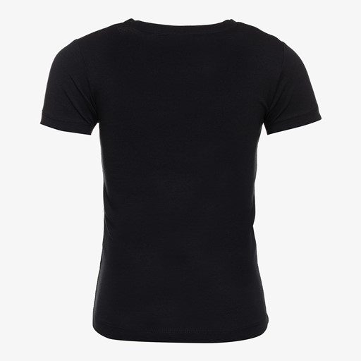 Meisjes basic T-shirt zwart