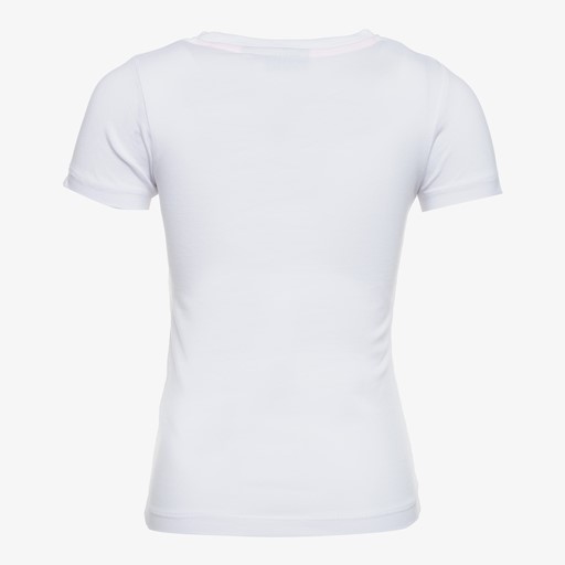 Meisjes basic T-shirt wit