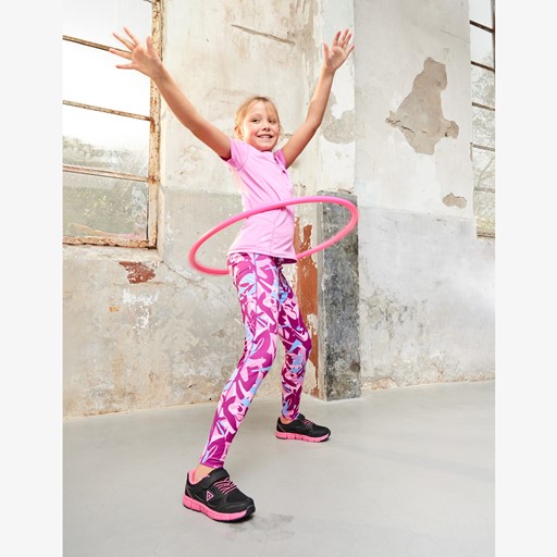 Meisjes sportlegging roze