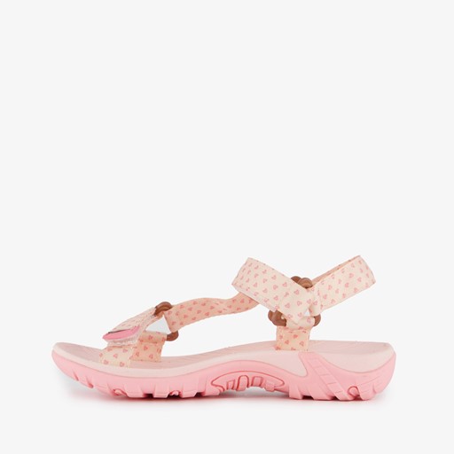 Meisjes sandalen met hartjes roze