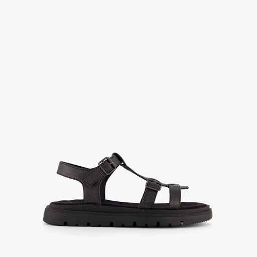 Meisjes vissers sandalen zwart
