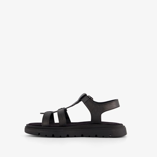 Meisjes vissers sandalen zwart