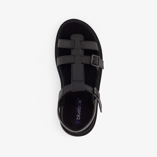 Meisjes vissers sandalen zwart