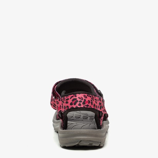 Meisjes sandalen met luipaardprint