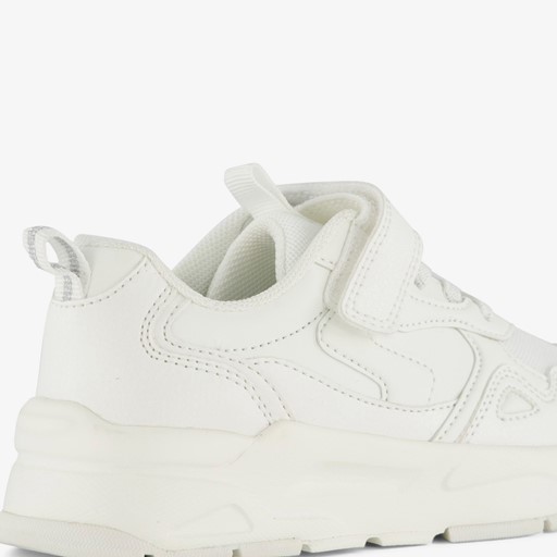 Jongens dad sneakers wit