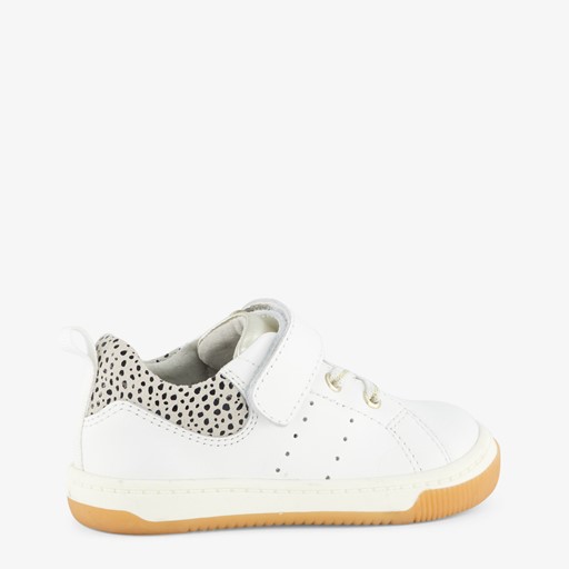 Leren meisjes sneakers wit