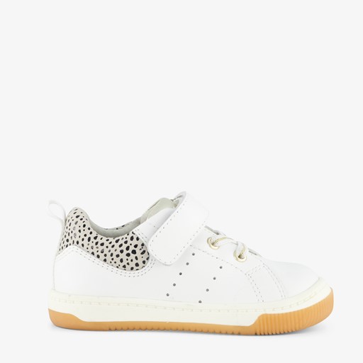 Leren meisjes sneakers wit