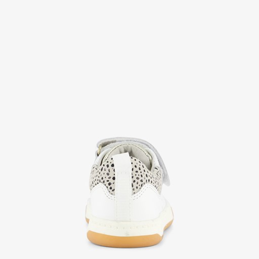 Leren meisjes sneakers wit