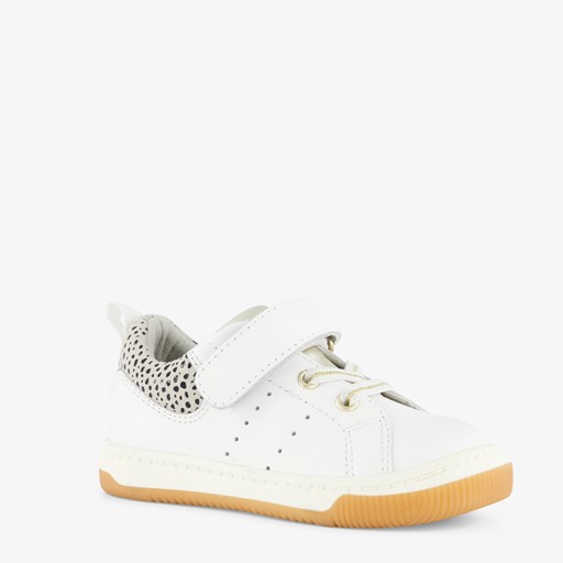 Leren meisjes sneakers wit