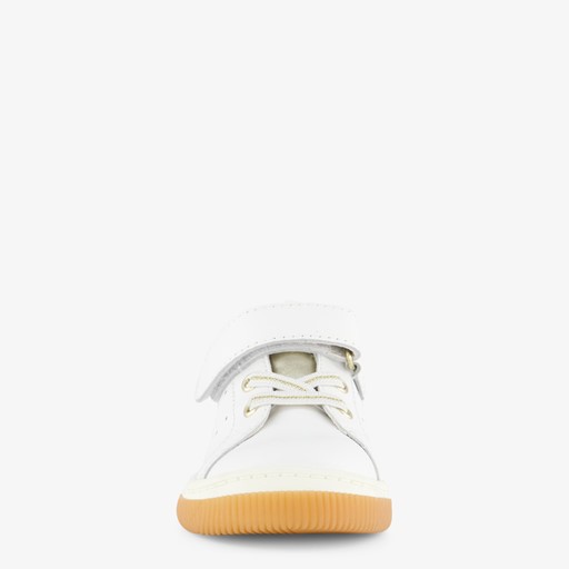 Leren meisjes sneakers wit