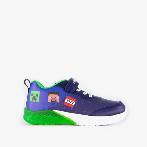 Kinder sneakers met lichtjes blauw