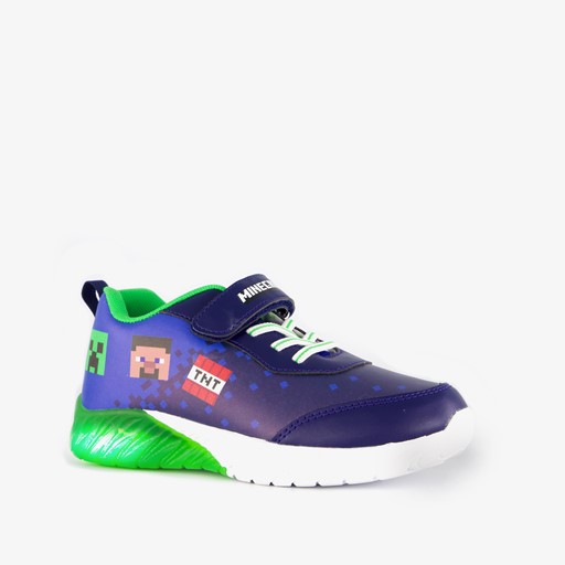 Kinder sneakers met lichtjes blauw