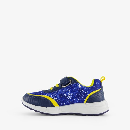 Kinder sneakers blauw met lichtjes