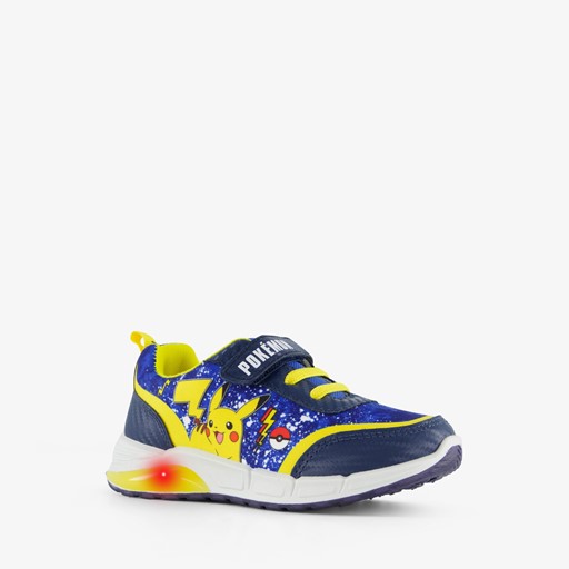 Kinder sneakers blauw met lichtjes