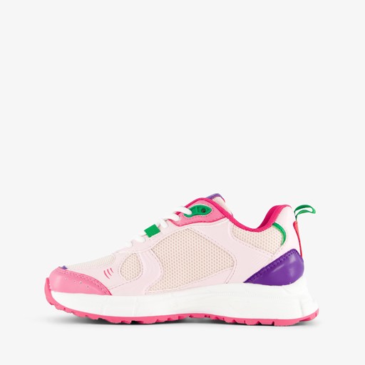 Meisjes sneakers roze rood