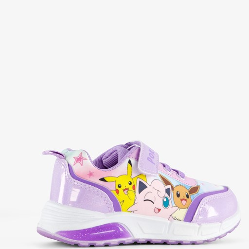 Meisjes sneakers paars met lichtjes
