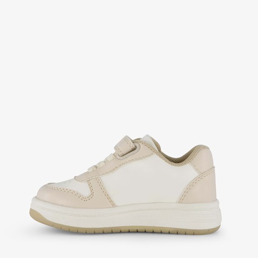 Meisjes sneakers beige goud