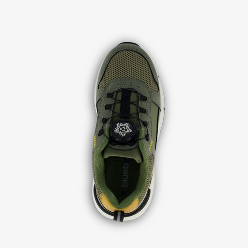 Jongens sneakers army groen