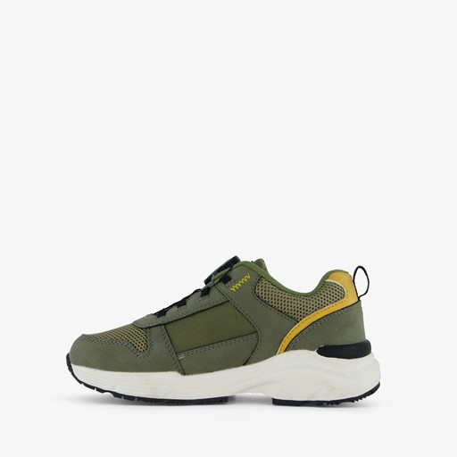 Jongens sneakers army groen
