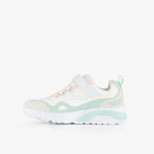 Uno meisjes sneakers wit mintgroen