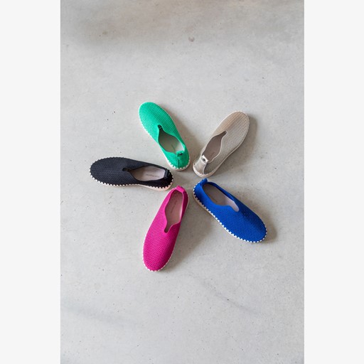 Daisy dames instappers kobalt