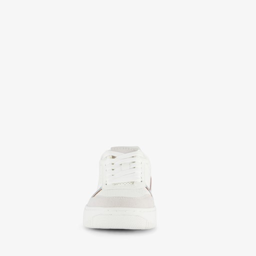 Dames sneakers wit blauw